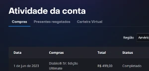 Conta Diablo 4 - Edição ultimate BATTLE NET - Outros