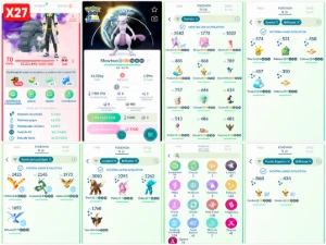 [CONTAS PREMIUM] CONTA LEVEL 70 | COM MEWTWO, SHINYS E ENTRE - Pokémon