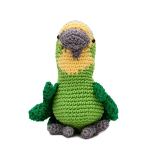 Papagaio Médio em Amigurumi - Artesanato e Personalizados