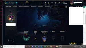 Conta Platina 4 - League of Legends LOL