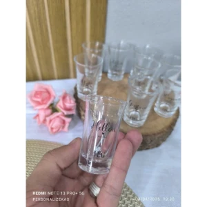 Copos de Dose 40 ml Personalizados - Artesanato e Personalizados