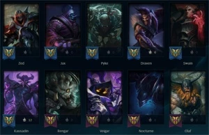 Conta LOL 274 Skins, 130Emotes , 284 Ícones e Nível 331 - League of Legends