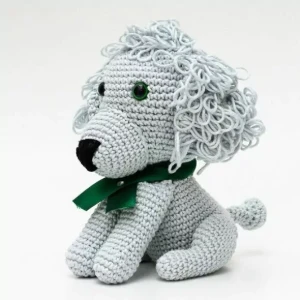 Cachorro Poodle em Amigurumi - Artesanato e Personalizados