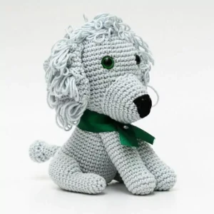 Cachorro Poodle em Amigurumi - Artesanato e Personalizados