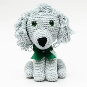 Cachorro Poodle em Amigurumi - Artesanato e Personalizados