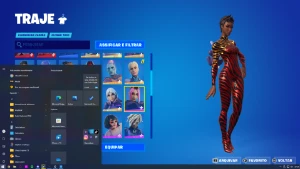 conta fortnite com varias skins