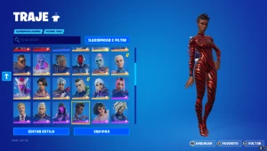 conta fortnite com varias skins