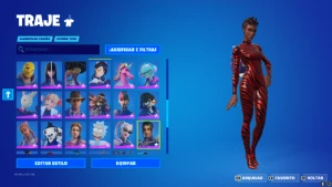 conta fortnite com varias skins