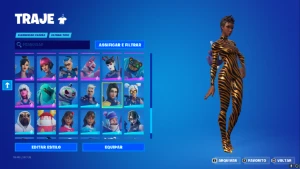 conta fortnite com varias skins