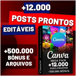 Pacote Explosivo: +12.000 Posts Prontos + 500.000 Ideias Bôn - Outros