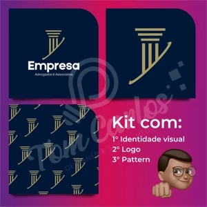 Logomarca de Advocacia Kit Completo Promocional! - Outros