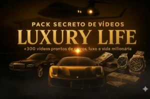 Pack Criativo - Lifestyle Milionário 4K +400 Vídeos pack - l - Outros