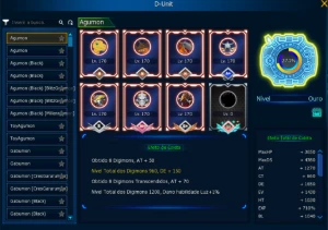 Conta com OMM LA-Omega boa - Digimon Masters Online DMO