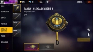 Continha Free Fire full skins