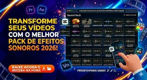 Melhor Pack De Efeitos Sonoros Para Edição