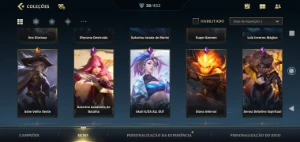conta wild rift skin fadinhas lux evelynn ahri barato!!! - League of Legends: Wild Rift LOL WR