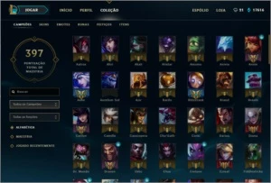 Conta de League Of Legends Unranked Full Champs LVL 30 LOL