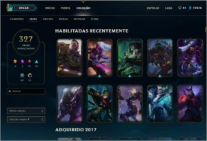 Conta de League Of Legends Unranked Full Champs LVL 30 LOL