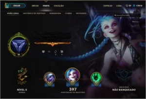 Conta de League Of Legends Unranked Full Champs LVL 30 LOL