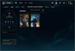 Conta ouro 4 com 2 skins e 26 champs - League of Legends LOL