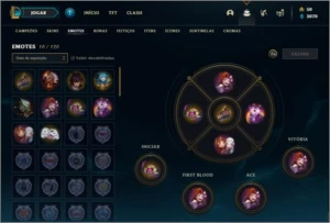 Conta ouro 4 com 2 skins e 26 champs - League of Legends LOL