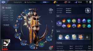 Vendo Conta MIR4 LvL 59 SA71 58K Power