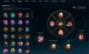 Conta League of Legends Nv 120 88 Champs + 141 Skins P2 LOL