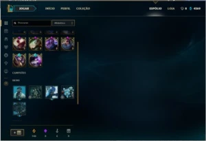 Conta League of Legends Platina 2 LOL