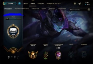 Conta de GOLD - muitas skins raras - League of Legends LOL