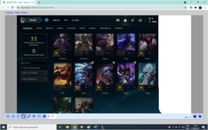 Vendo conta MESTRE MELHORES skins - League of Legends LOL