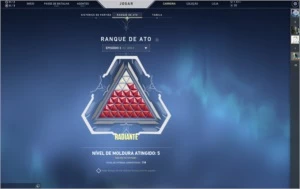 CONTA RADIANTE C BUTTERFLY + 2 FACAS PASSE - Valorant