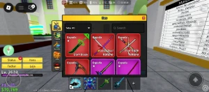 Conta de blox fruit com frutas permanentes e outras coisas - Roblox