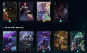 Conta League of Legends esmeralda LOL