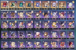 67 Personagens Genshin Impact - 38 Personagens Honkai