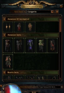 Conta Path of exile 1/2 vaal supporter pack com 810 points - Path of Exile 1 e 2