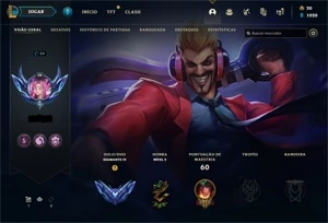 Conta League of Legends, diamante 4, nível 60. +info na desc LOL