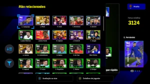 conta de pc painel da stean com lendarios - eFootball PES