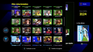 conta de pc painel da stean com lendarios - eFootball PES