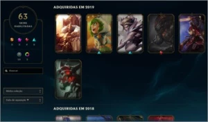 Conta de League Of Legends LOL
