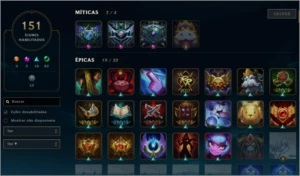 Conta de League Of Legends LOL