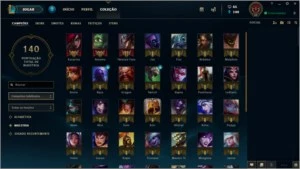 CONTA LEVEL 34, OURO 5, 49 CHAMPS - League of Legends LOL