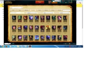 Conta lol Unranked ,42 campeões, runas/1 skin - League of Legends