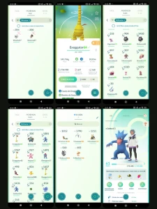 Pokemon go lvl 61|22 SHINY  5 HUNDO |1.7M STARDUST | F100 - Pokémon