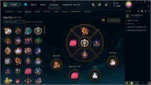 Conta LOL LVL 249, 665 skins - League of Legends
