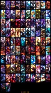 Conta LOL Diamante 1 SOLOQ Diamond 3 FLEX 100 skins - League of Legends