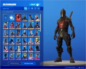 VENDO CONTA DE FORTNITE SUPER RARA COM RENEGADA RAIDER