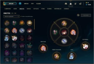 Conta bronze  3 com 10 skins e 27 champs - League of Legends LOL