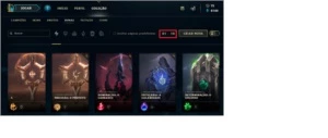 Conta League of Legends Diamante V LOL