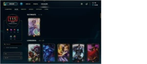 Conta League of Legends Diamante V LOL