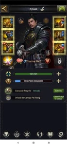 Conta de Clash of kings , indicada pra up ou farm - Outros
